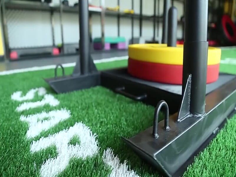 high density gym turf fibers